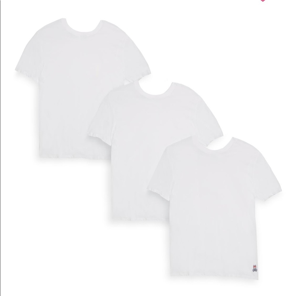 NWT 3-pack Psycho Bunny Crew Neck T-Shirts L